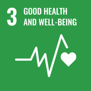United Nations Sustainable Development Goal 3 icon