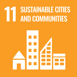 United Nations Sustainable Development Goal 11 icon